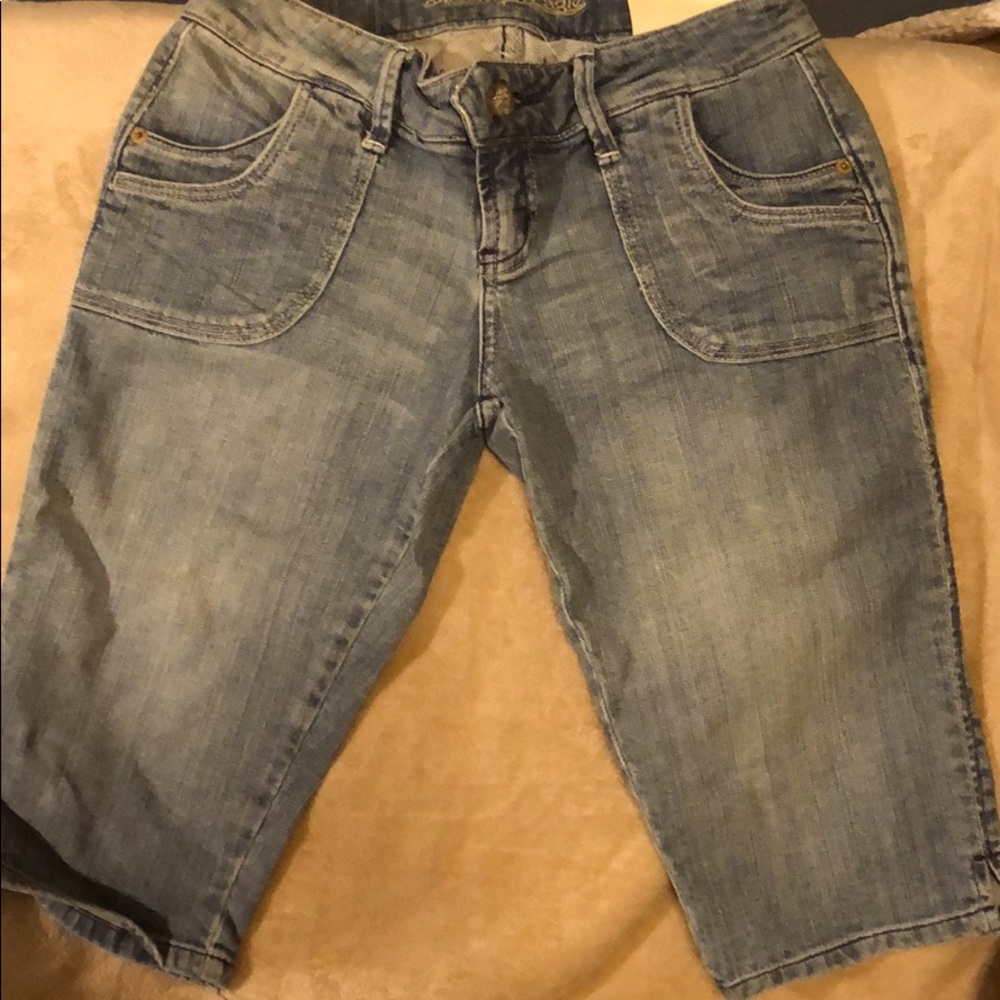 American Eagle pedal pushers, sz 2 NWT